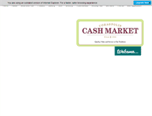 Tablet Screenshot of coraopoliscashmarket.com